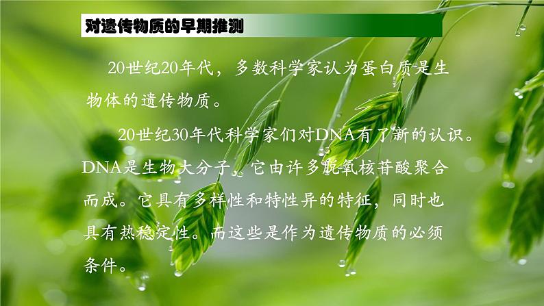 第一节  DNA是主要的遗传物质课件PPT08