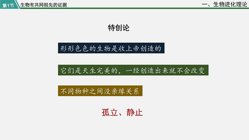 第一节  生物有共同祖先的证据课件PPT第4页