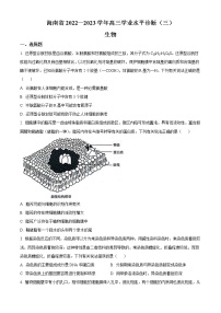 2023海南省高三下学期学业水平诊断（三）生物试题含答案