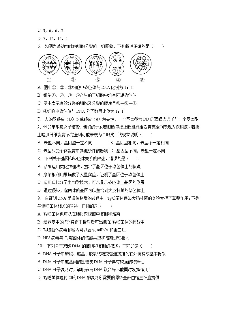 2021-2022学年辽宁省沈阳八十三中高一（下）月考生物试卷（6月份）（含答案解析）第2页