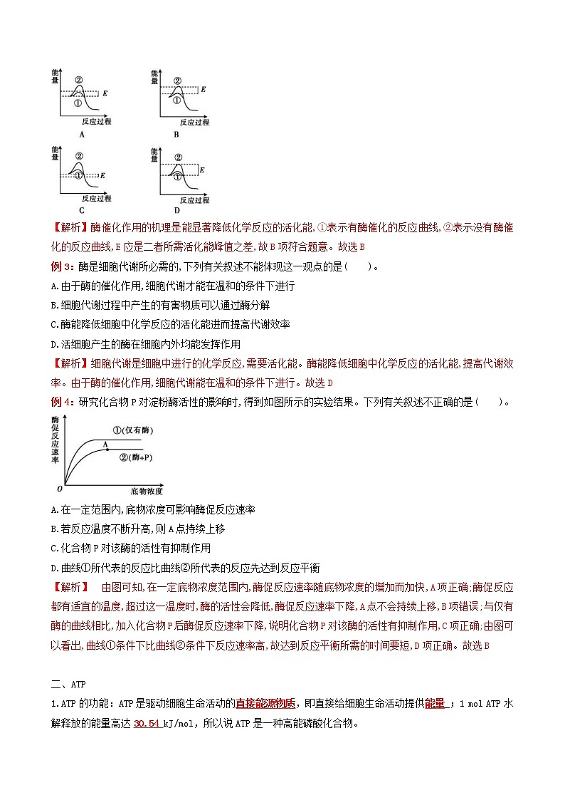 2023年高考生物必备知识大串讲专题05 细胞的能量供应和利用（教师版）第2页