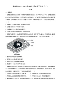 2022-2023学年海南省高三下学期学业水平诊断（三）生物试题含解析