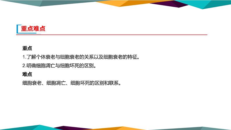 配套新教材高中生物学RJ必修1-6.3《细胞的衰老和死亡》课件PPT第3页