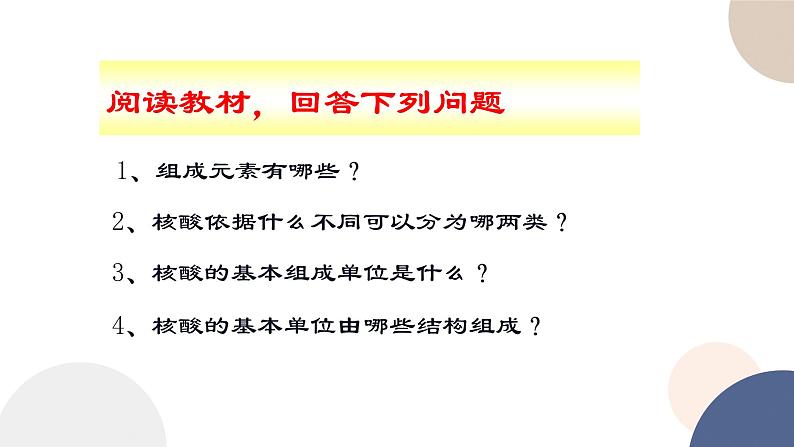 第一章- 第三节 细胞中的蛋白质和核酸 课时2（课件PPT）05