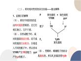 第一章- 第二节 孟德尔从两对相对性状的杂交实验中总结出自由组合定律（课件PPT）