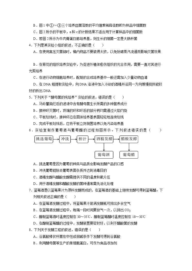 河南省洛阳市第一高级中学2022-2023学年高二生物下学期3月月考试题（B卷）（Word版附答案）第2页