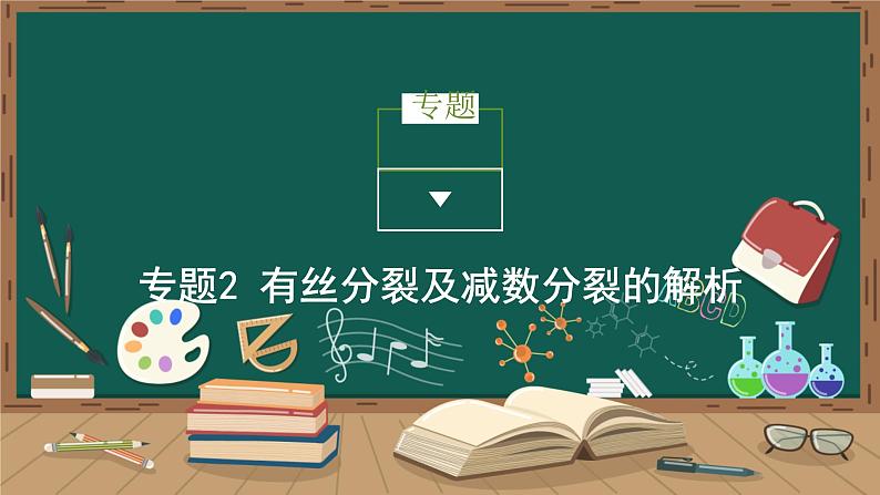 第2章 基因和染色体的关系 专题2 有丝分裂及减数分裂的解析课件PPT01