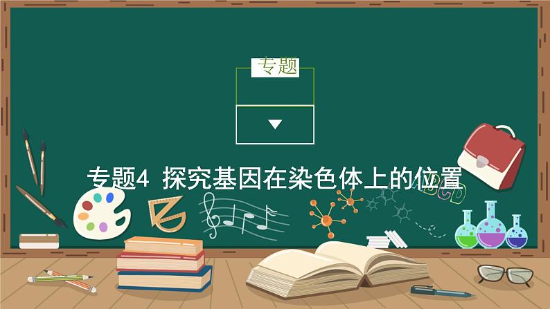 第2章 基因和染色体的关系 专题4 探究基因在染色体上的位置课件PPT第1页