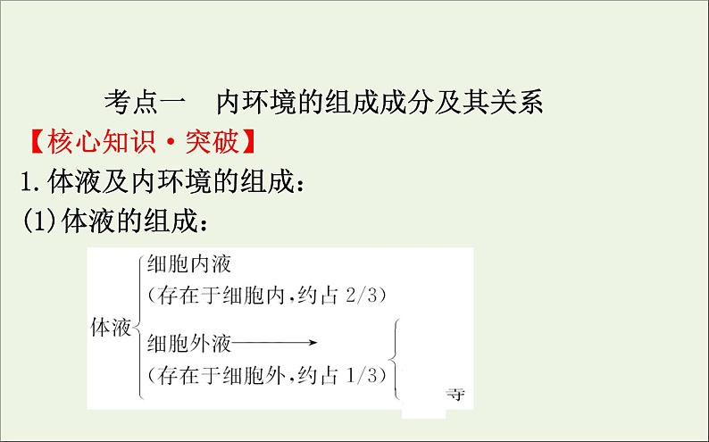 高中生物高考2020届高考生物一轮复习8 1人体的内环境与稳态课件 83第4页