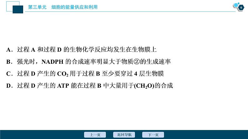 高中生物高考5 加强提升课 　光合作用与细胞呼吸综合应用课件PPT07