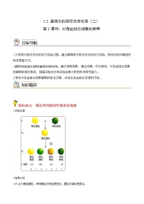 人教版 (2019)必修2《遗传与进化》第1章 遗传因子的发现第2节 孟德尔的豌豆杂交实验（二）第1课时课时作业