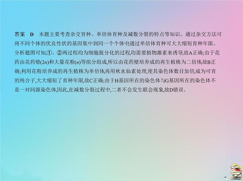 高中生物高考2020届高考生物一轮复习专题14生物的变异与育种课件第7页