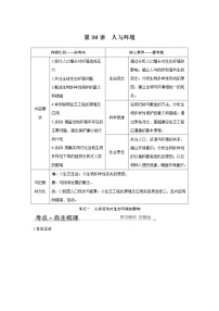 高中生物高考第30讲　人与环境