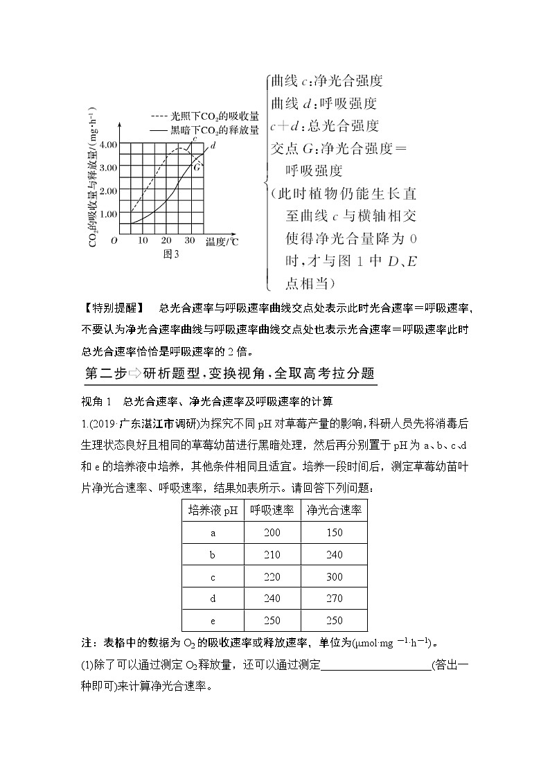 高中生物高考补上一课2 “三率”测定及相关实验设计第3页