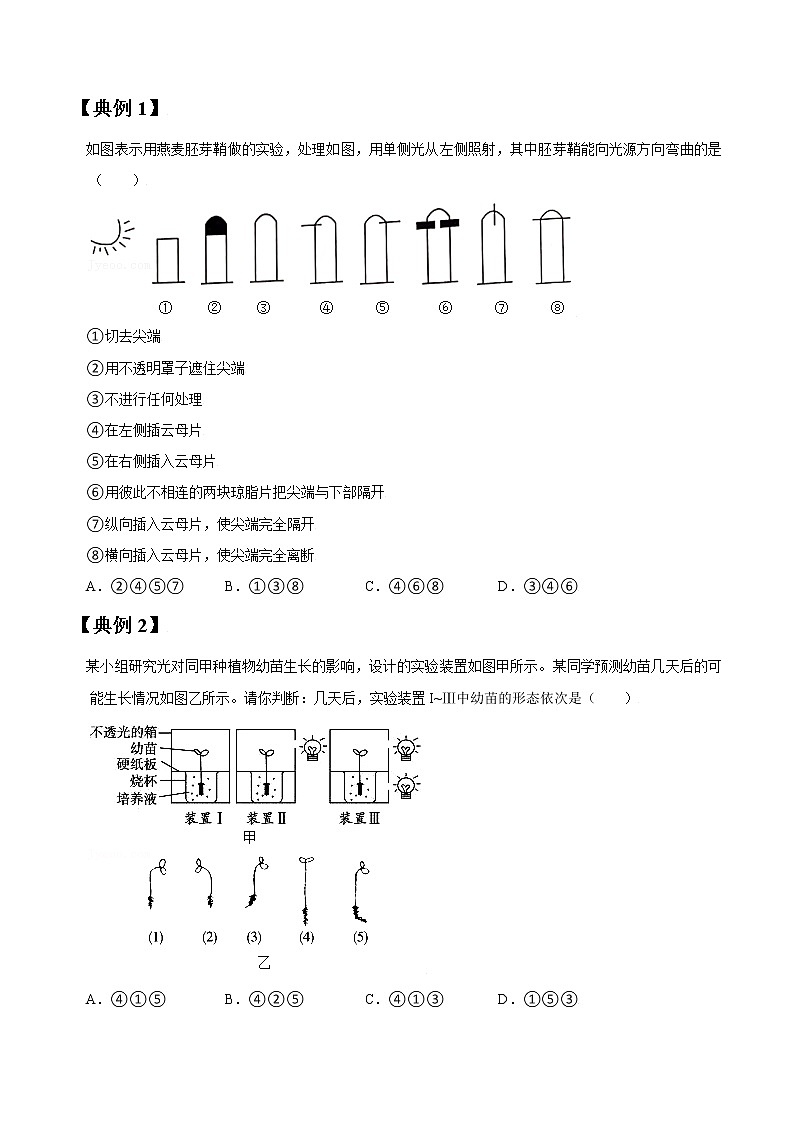 专题29 植物的激素调节（学生版）第2页