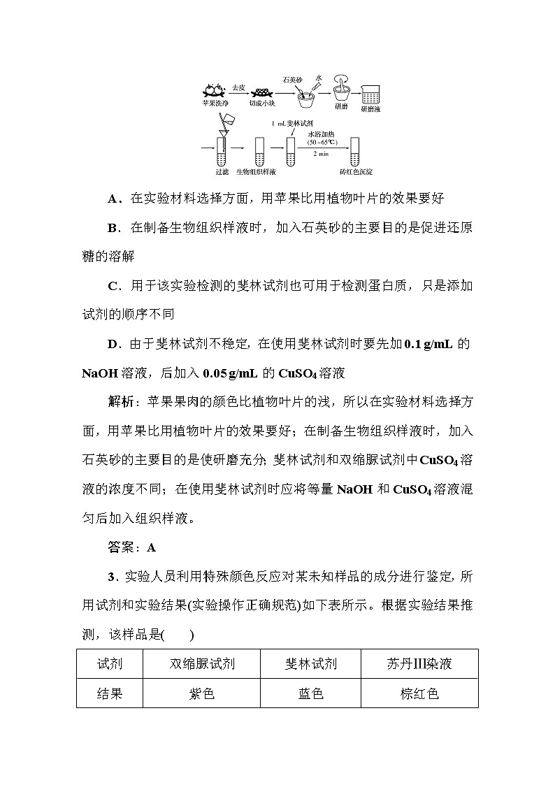 高中生物高考课时作业302