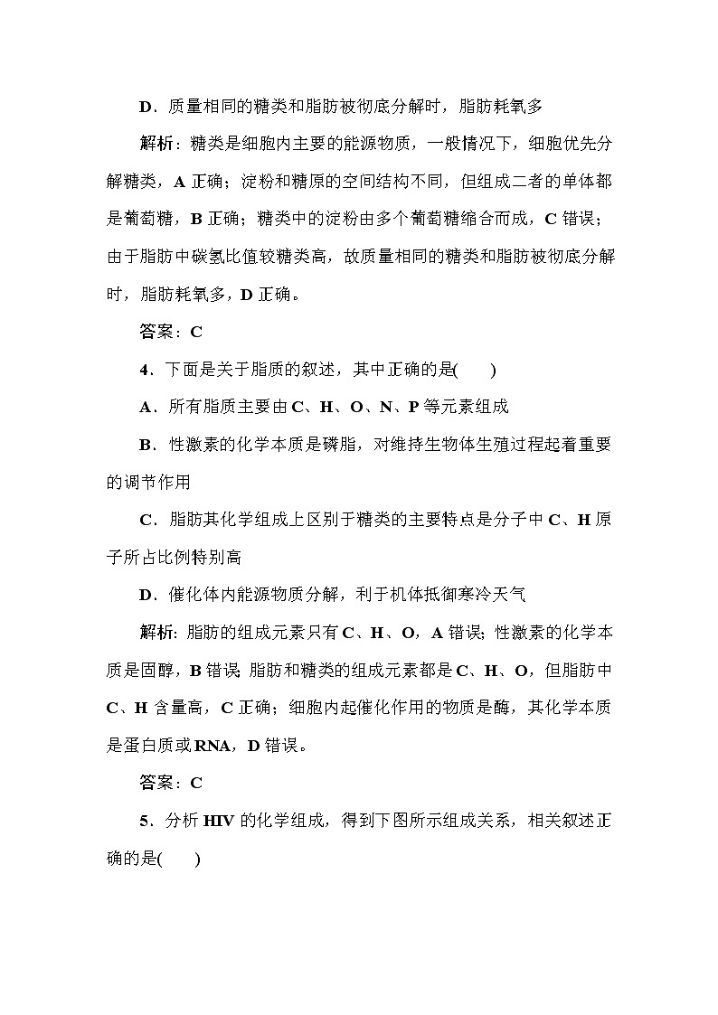 高中生物高考课时作业5第3页