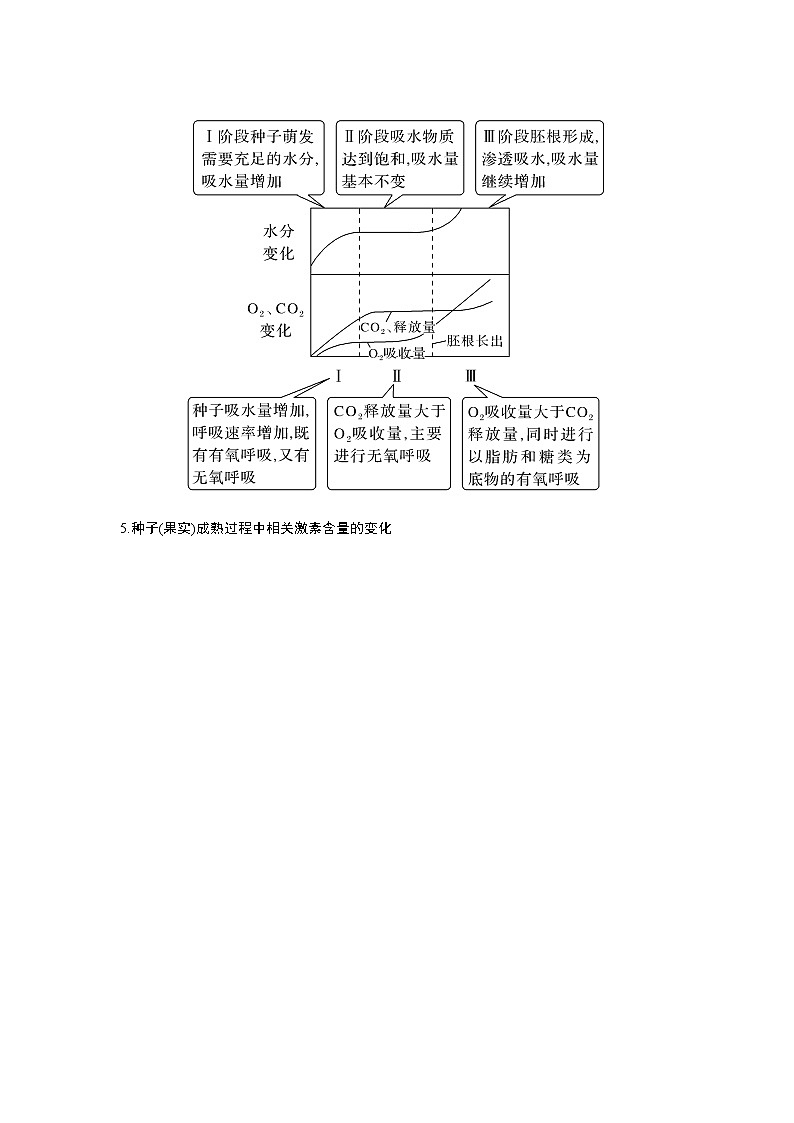 高中生物高考微专题3　种子形成与萌发第2页