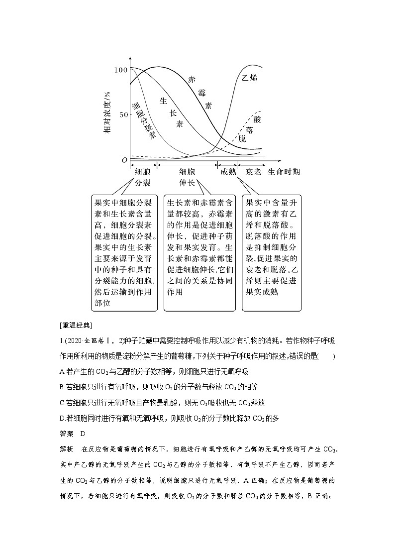 高中生物高考微专题3　种子形成与萌发第3页