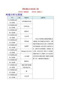 高中生物高考押新课标全国卷第3题-备战2021年高考生物临考题号押题（新课标卷）（解析版）