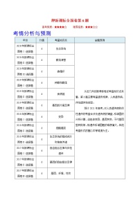 高中生物高考押新课标全国卷第6题-备战2021年高考生物临考题号押题（新课标卷）（解析版）