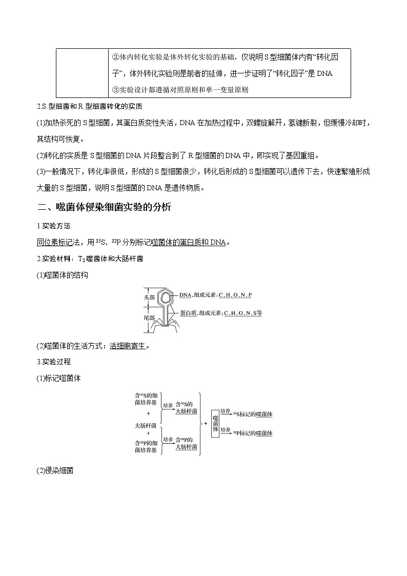 高考生物一轮复习重难点专项 专题17 人类对遗传物质的探索过程03