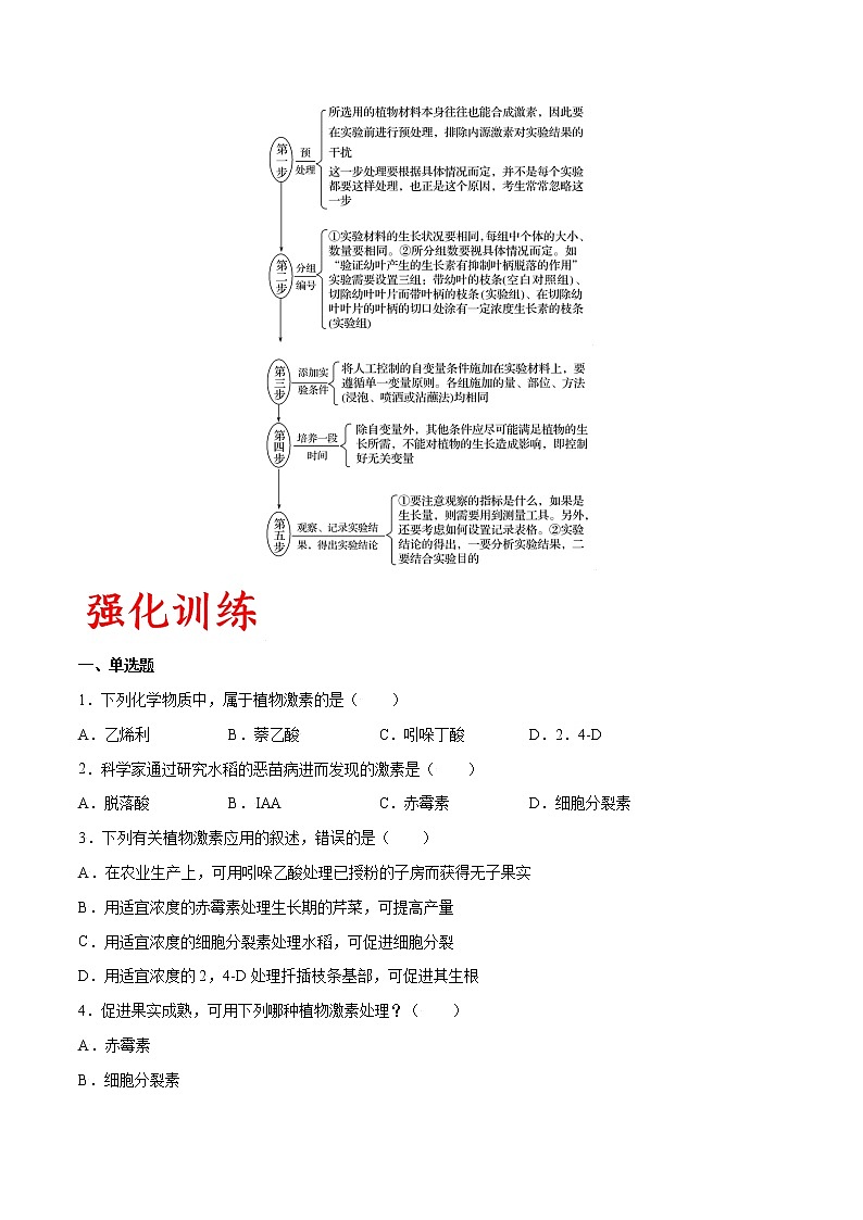 专题44 其他植物激素（学生版）第3页