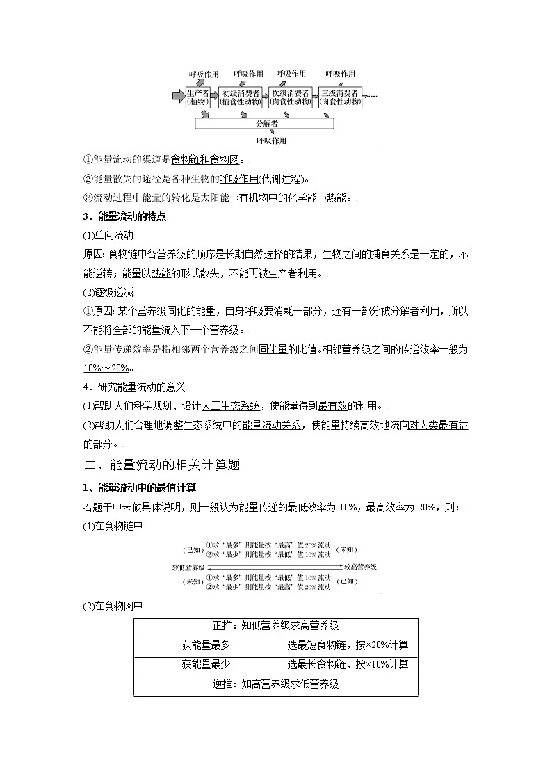 专题49 生态系统的能量流动（教师版）第3页