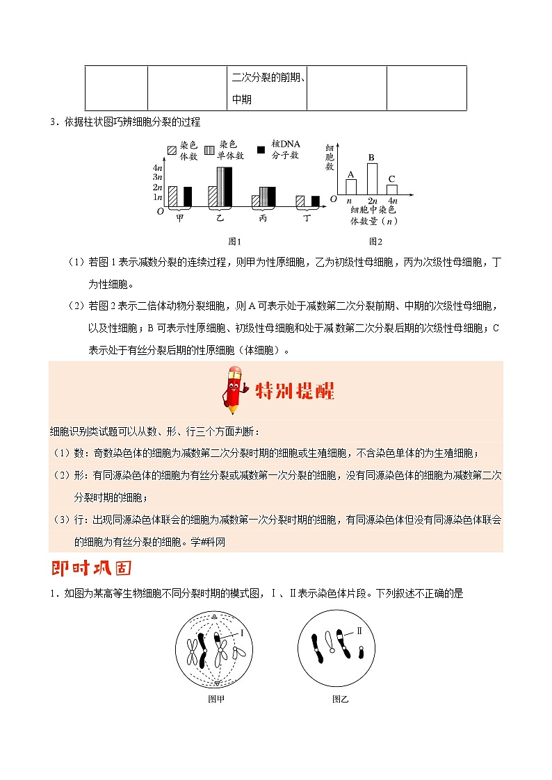 高中生物高考专题04 遗传的细胞基础和分子基础-备战2019年高考生物之纠错笔记系列（解析版）第3页