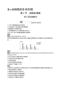 生物必修1《分子与细胞》第1节 细胞的增殖巩固练习