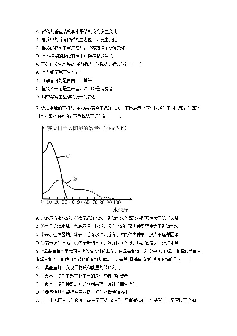 河南省洛阳市创新发展联盟2022-2023学年高二生物下学期3月联考试题（Word版附答案）02