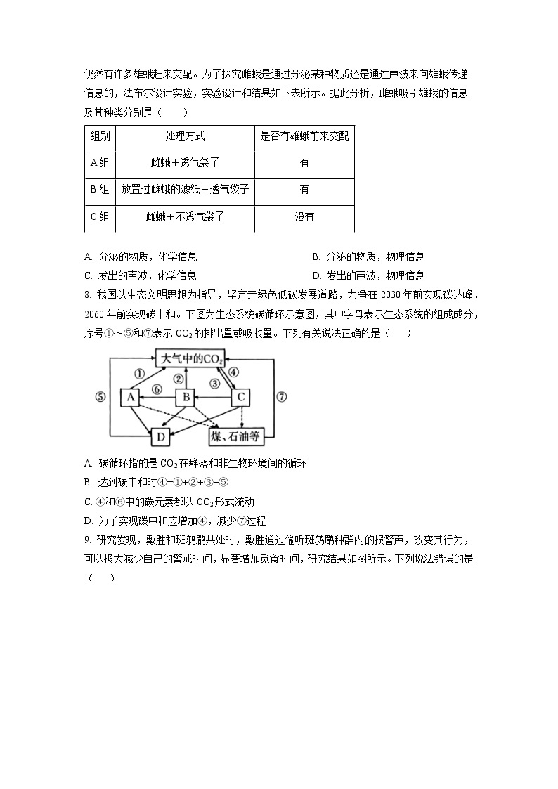 河南省洛阳市创新发展联盟2022-2023学年高二生物下学期3月联考试题（Word版附答案）03