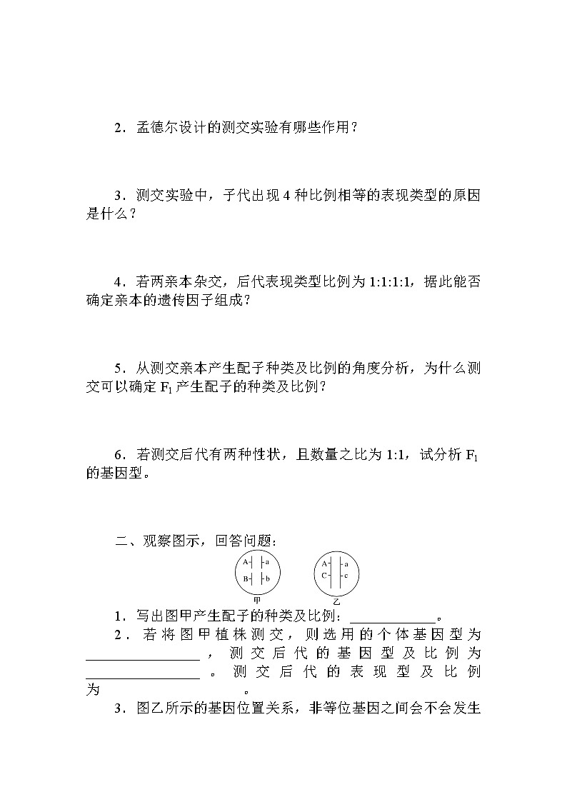 1.2.第2课时　孟德尔的两对相对性状的杂交实验(二)第2页