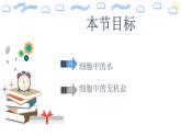 高中生物第一册 2 2 细胞中的无机物 课件 （思维导图）