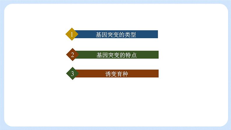 第四章 第一节 基因突变可能引起性状改变-高一生物课件（浙科版2019必修2）05