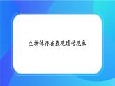 浙科版高中生物必修二：生物体存在表观遗传现象课件+学案+教案