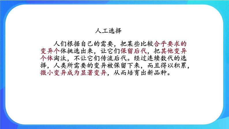 浙科版高中生物必修二：适应是自然选择的结果课件+学案+教案06