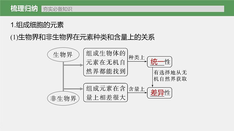 新人教新高考生物一轮复习课件  第1单元 第2课时　细胞中的无机物、糖类和脂质第7页