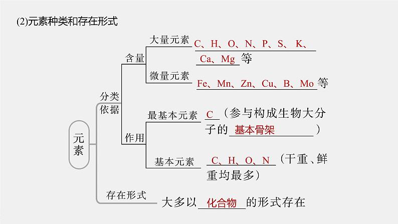 新人教新高考生物一轮复习课件  第1单元 第2课时　细胞中的无机物、糖类和脂质第8页