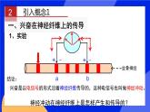 人教版高中生物选修一 2.3 神经冲动的产生和传导   课件+教案+导学案