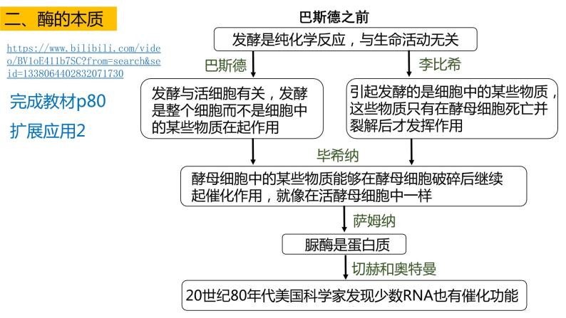 高中生物第一册 5 1降低化学反应活化能的酶 课件04