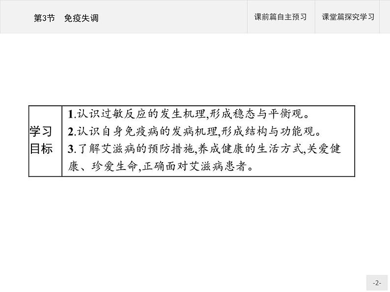 高中生物选择性必修一   第4章　第3节　免疫失调课件PPT第2页