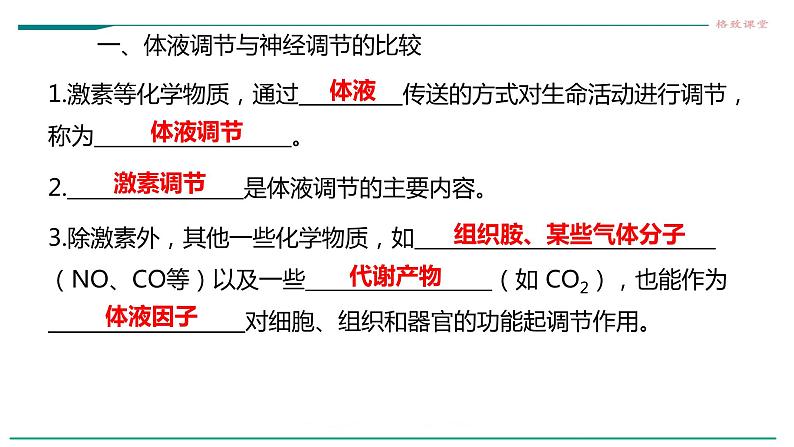 高中生物选择性必修一   第三节  体液调节与神经调节的关系课件PPT第5页