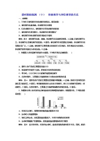 高中生物人教版 (2019)选择性必修1第3节 体液调节与神经调节的关系一课一练