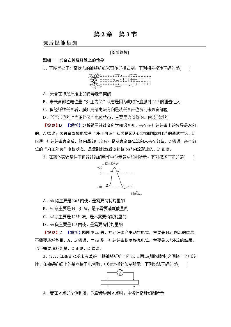 第2章 第3节神经冲动的产生和传导第1页