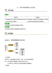 高中生物人教版 (2019)选择性必修2第3节 影响种群数量变化的因素同步测试题