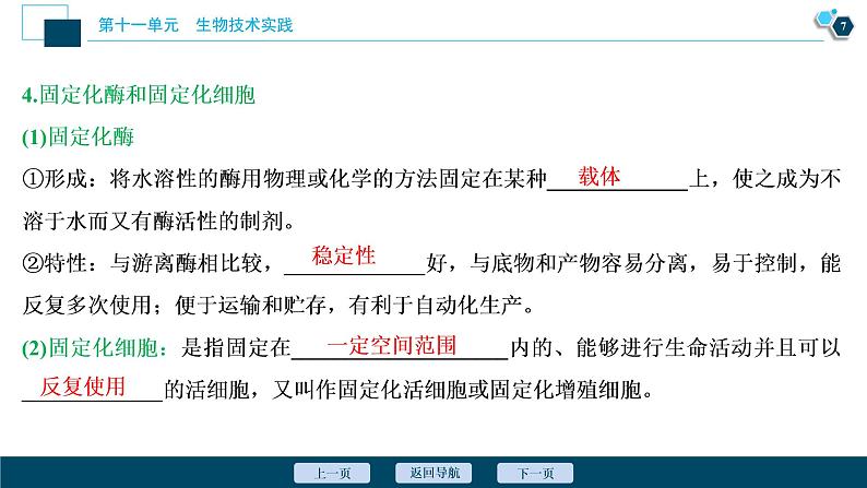 高中生物高考3　第十一单元　第38讲　酶与生物技术在其他方面的应用课件PPT第8页