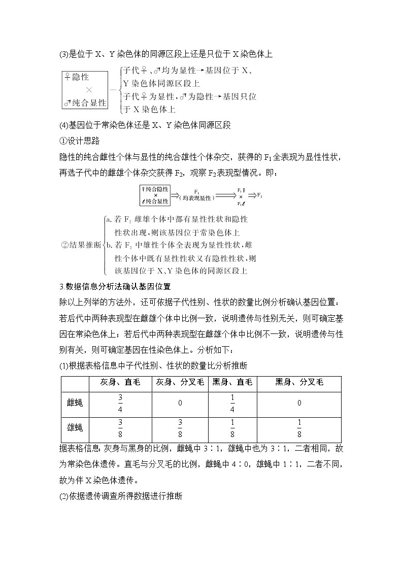 高中生物高考补上一课4 基因位置的确认及遗传实验设计第2页