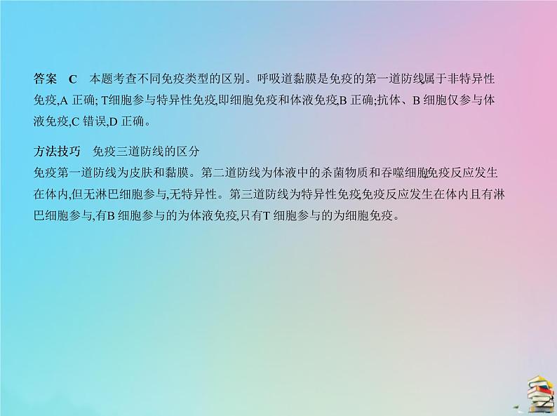 高中生物高考2020届高考生物一轮复习专题19免疫调节课件03
