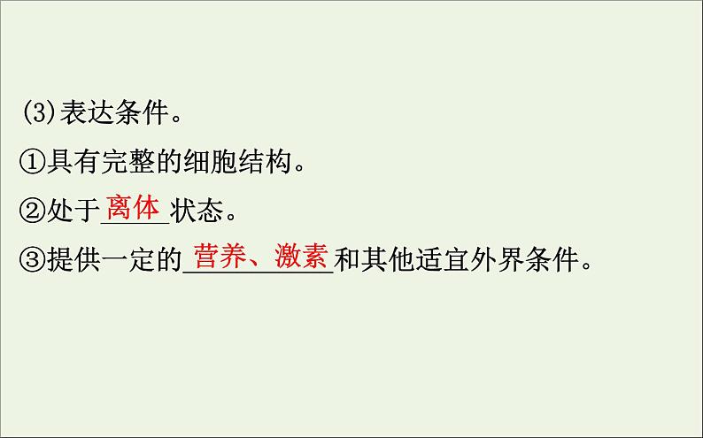 高中生物高考2020届高考生物一轮复习3 2植物细胞工程课件选修 64第6页